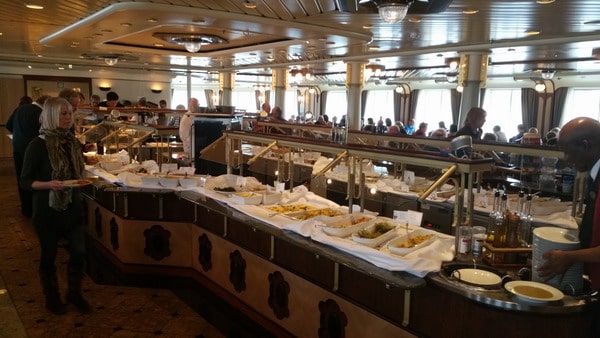 Norway cruise buffet