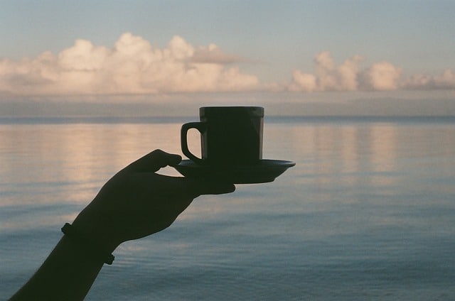 cup of tea on a cruise